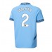 Maillot de foot Manchester City Kyle Walker #2 Domicile vêtements 2024-25 Manches Courtes